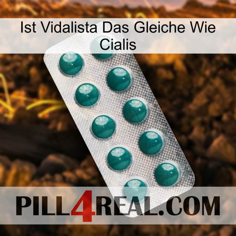 Is Vidalista The Same As Cialis dapoxetine1